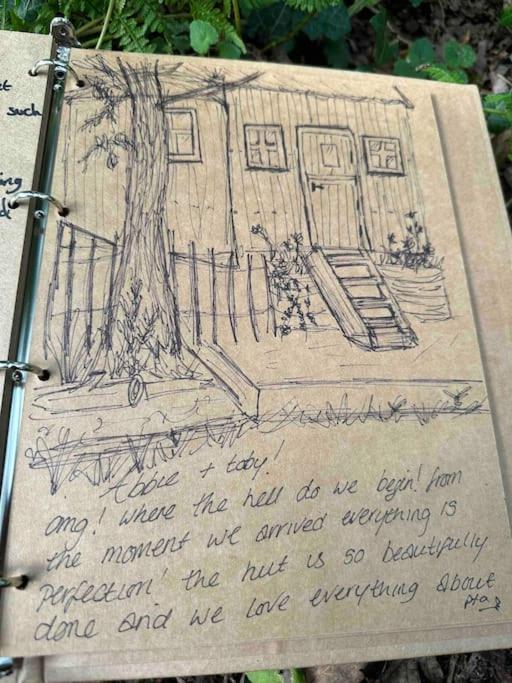 Cornwall Woodland Shepherd'S Hut - Dennis Hut Bodmin Exteriér fotografie